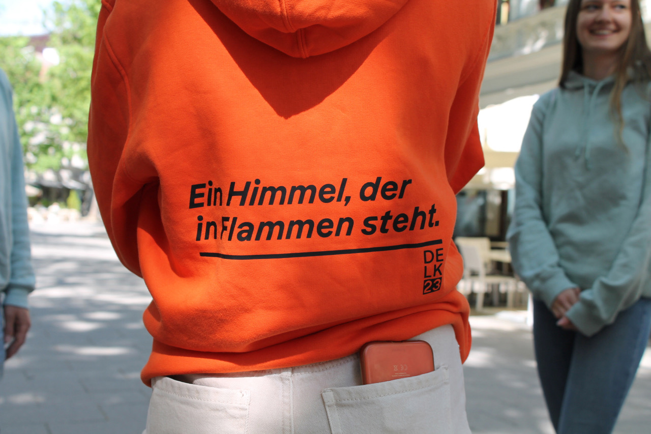 Mit dem PoetenPullover nach Weimar