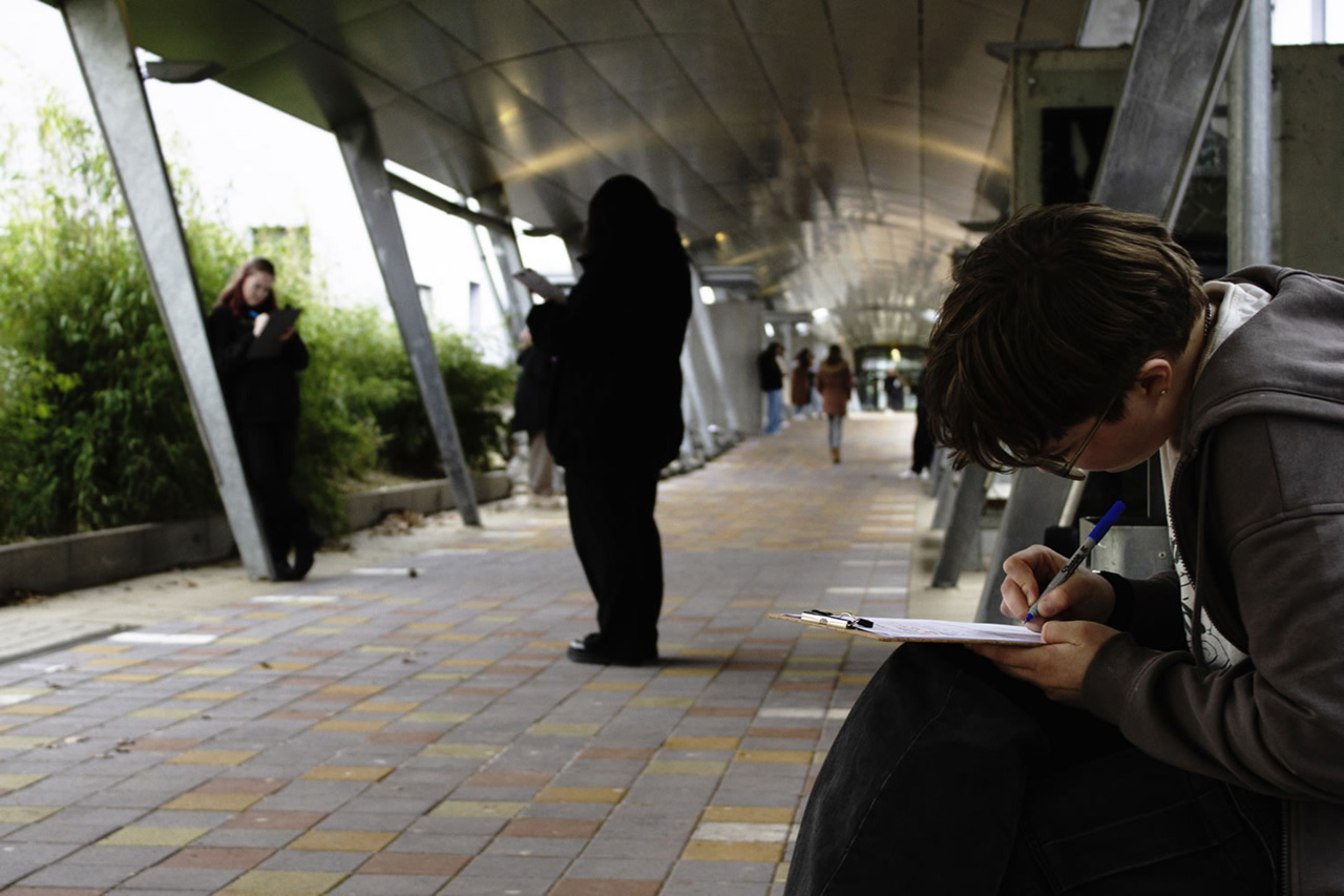 Klangworkshop mit dem Oberstufenchor